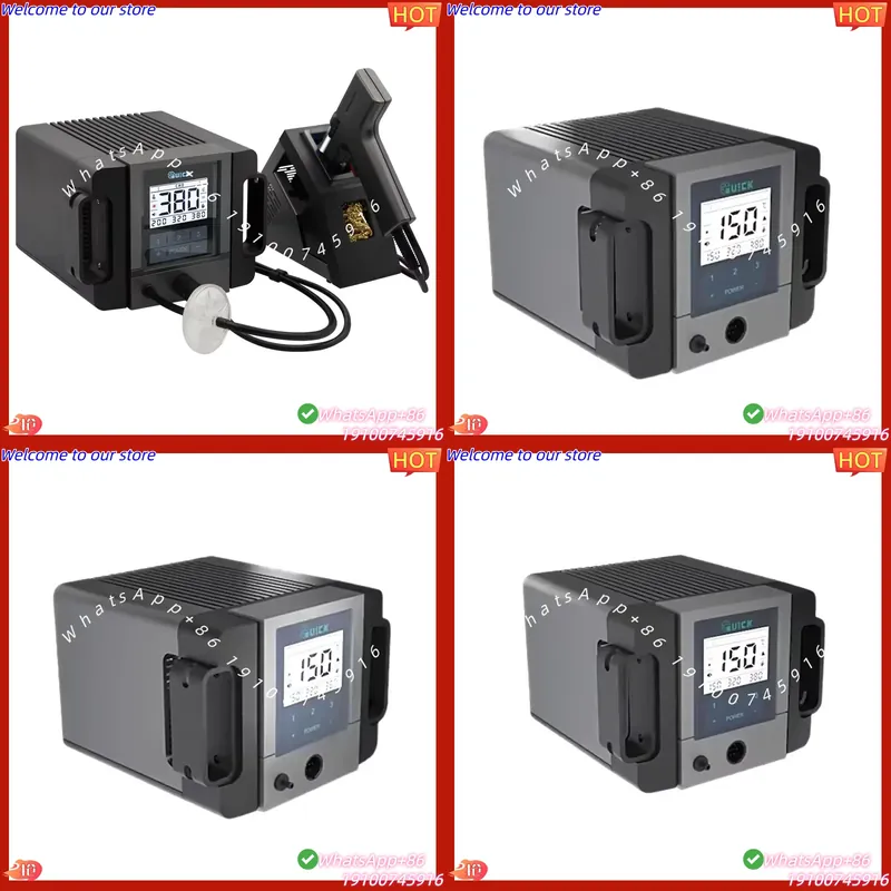 Desoldering Pump Electric Vacuum Station - Station de dessoudage QUICK TV2 2026,