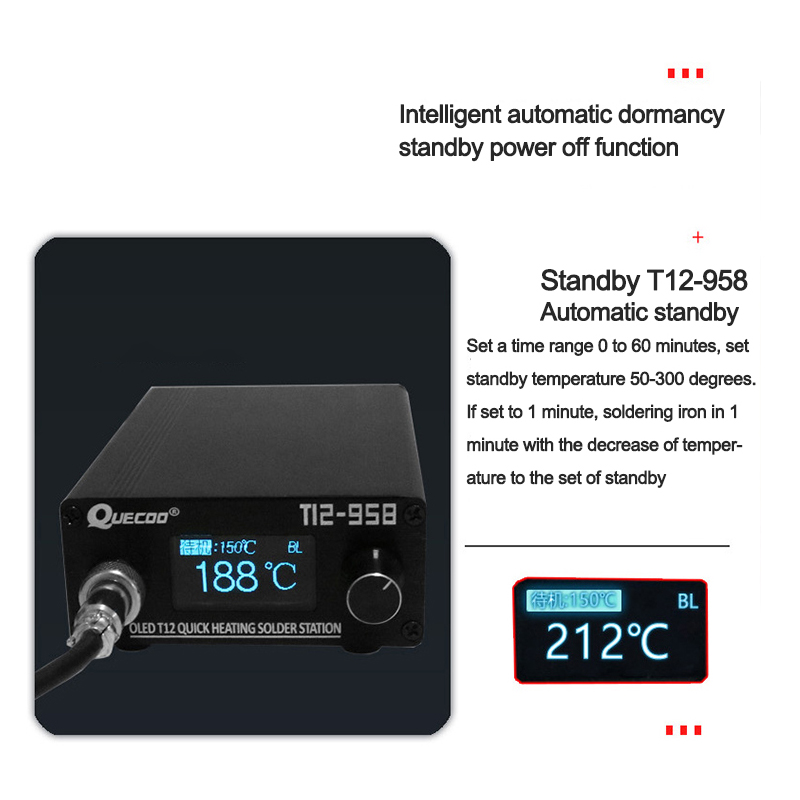 Station de soudage intelligent - T12 Soldering Station Oled avis et prix