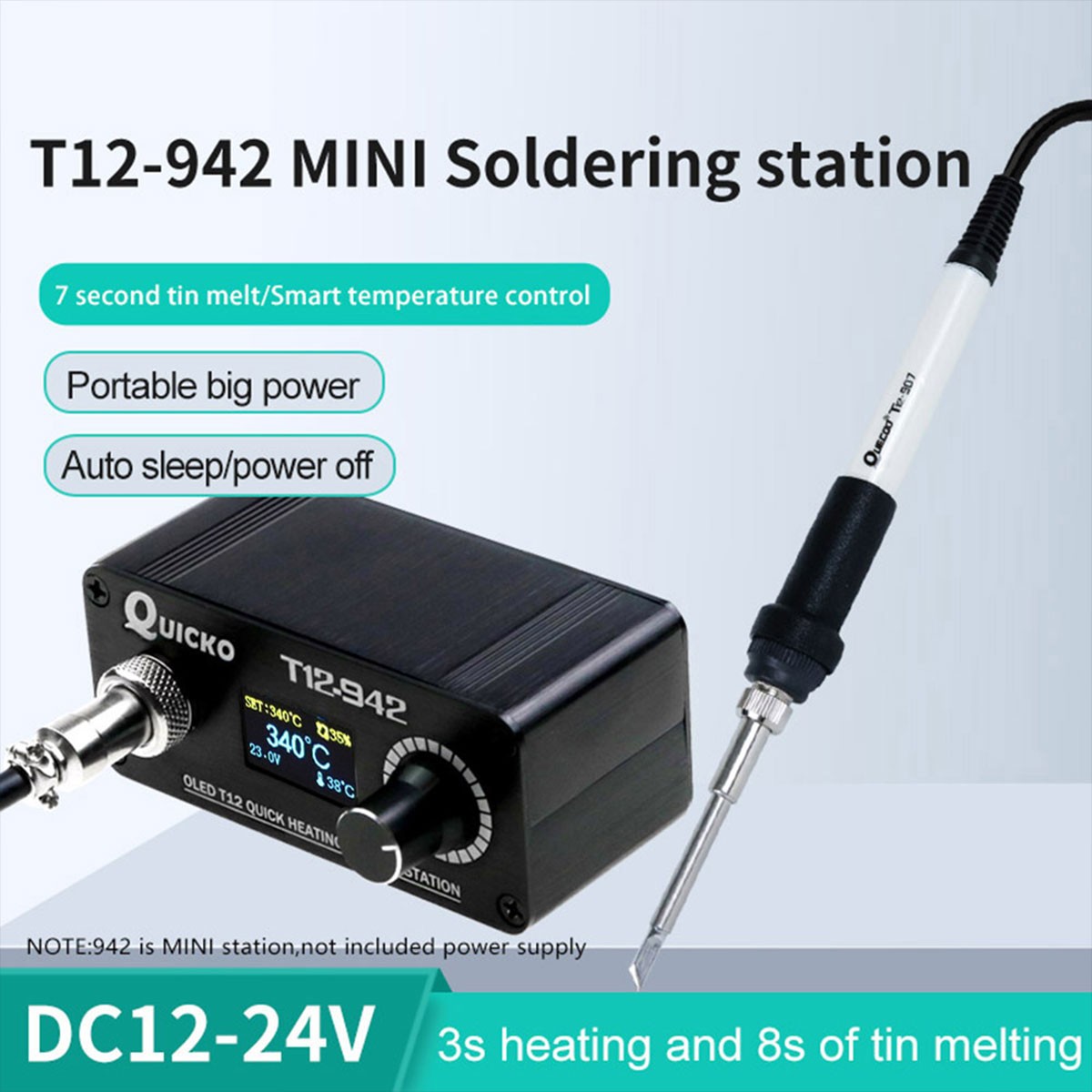 Kit de station de soudage Mini - T12 Soldering Station Oled avis et prix